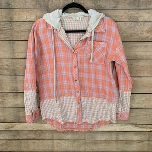 Mystree blouse/hoodie NWT